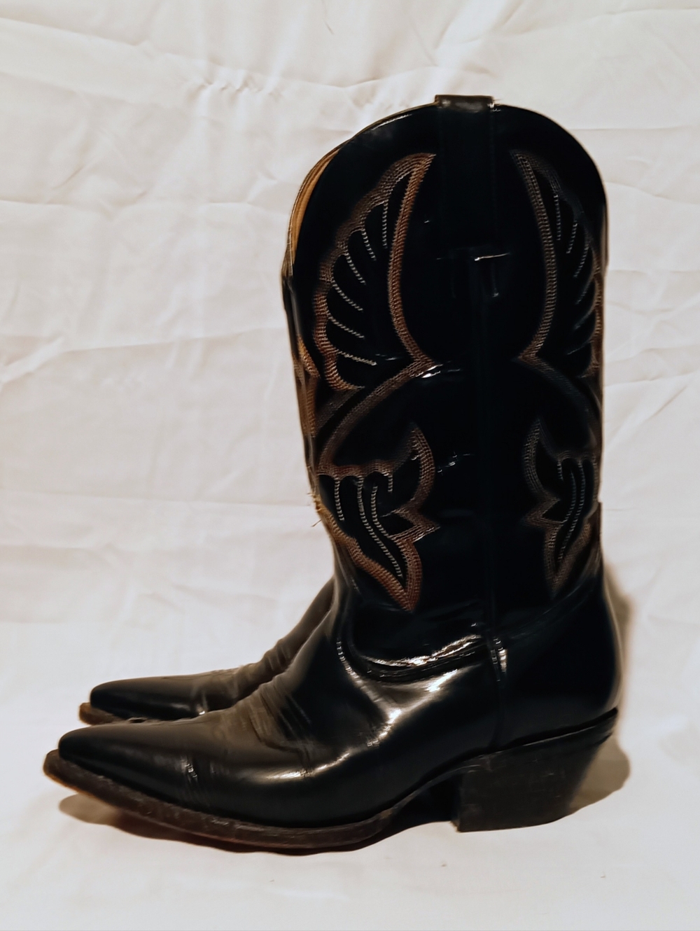 🫛Men’s Size 10 D’Jesùs Genuine Leather Cowboy Boots - Picture 3 of 8